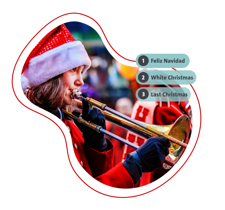 Top 3 der Weihnachtshits 2024
